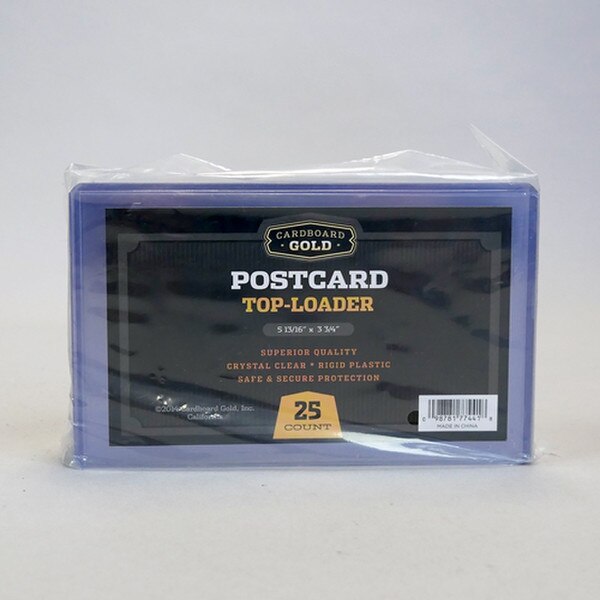 Postcard Toploader - Top Loading